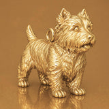 9ct Yellow Gold - West Highland White Terrier Dog Charm