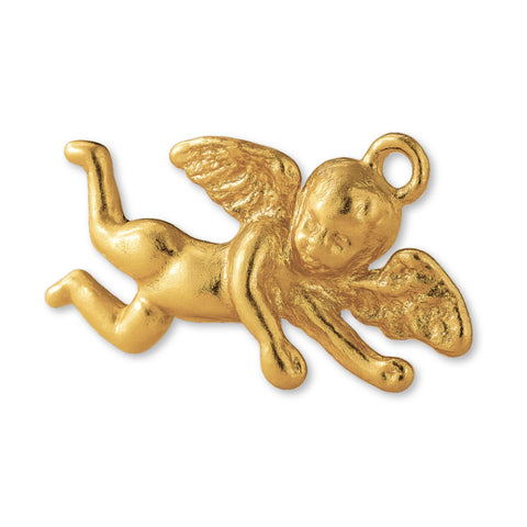 9ct Yellow Gold - Baby Cherub Charm