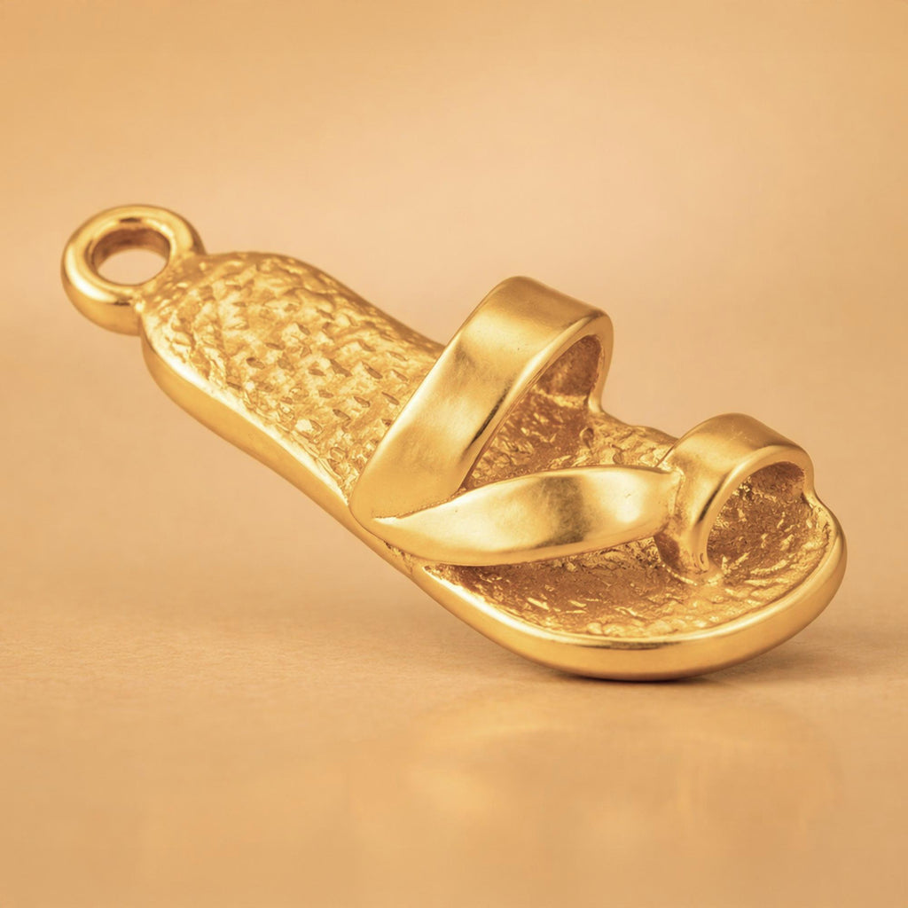 9ct Yellow Gold - Arabian Sandal Charm