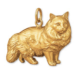 9ct Yellow Gold - Ragdoll Cat Charm
