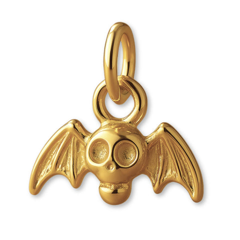 18ct Yellow Gold - Halloween Bat Charm