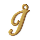 9ct Yellow Gold - Cursive Letter Charm