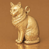 9ct Yellow Gold - Balinese Cat Charm