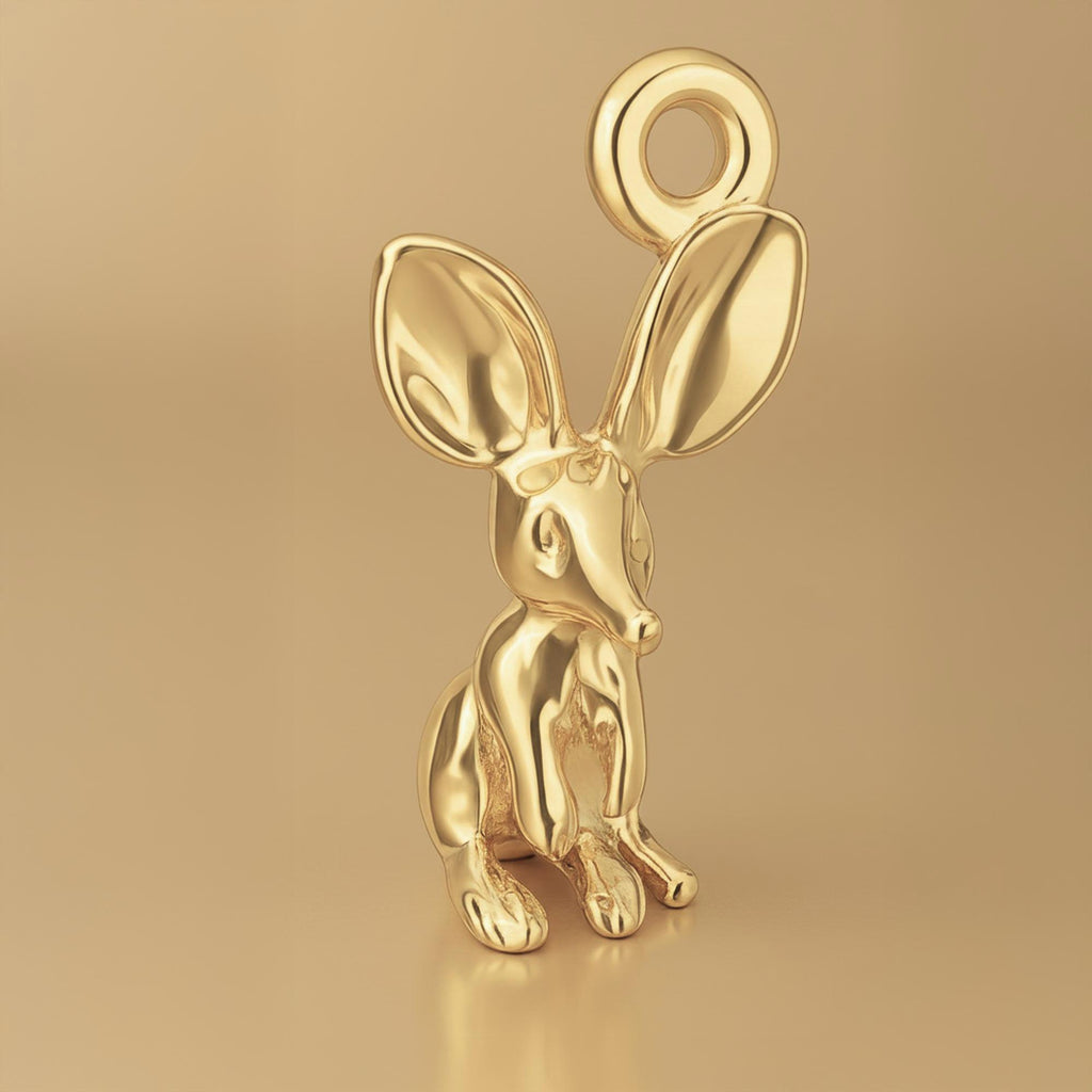 18ct Yellow Gold - Bilby Charm