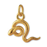 9ct Yellow Gold - Jungle Snake Charm