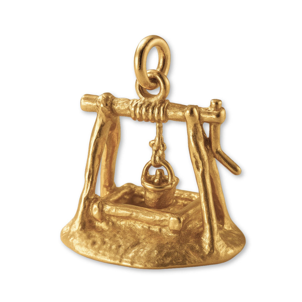 9ct Yellow Gold - Mining Pit Charm