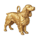 18ct Yellow Gold - English Springer Spaniel Dog Charm