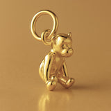 9ct Yellow Gold - Little Bear Charm