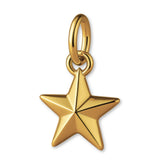 18ct Yellow Gold - North Star Charm