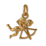 9ct Yellow Gold - Classic Cupid Charm