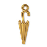 9ct Yellow Gold - Classic Umbrella Charm