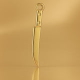 9ct Yellow Gold - Chef's Knife Charm