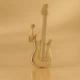18ct Yellow Gold - Strat Electric Guitar Charm