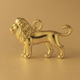 18ct Yellow Gold - Pride Lion Charm