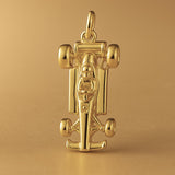 9ct Yellow Gold - Formula 1 Racing Car Charm