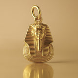 9ct Yellow Gold - Tutankhamun Pharaoh Head Charm
