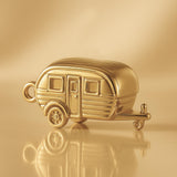 9ct Yellow Gold Vintage - Camper Caravan Charm