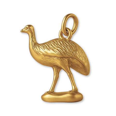 18ct Yellow Gold - Rothschild Emu Charm
