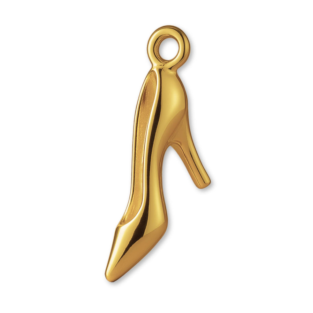 18ct Yellow Gold - Classic High Heel Charm