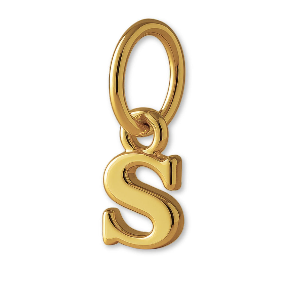 9ct Yellow Gold - Petite Letter Charm