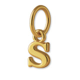 9ct Yellow Gold - Petite Letter Charm