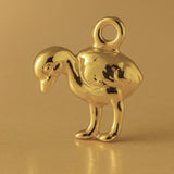 18ct Yellow Gold - Baby Chicklet Charm