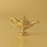 9ct Yellow Gold - Classic Genie Lantern Charm