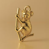 9ct Yellow Gold - Perched Koala Charm