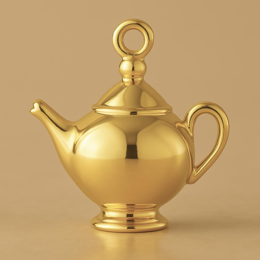 9ct Yellow Gold - Classic Teapot Charm