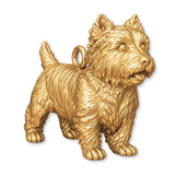 18ct Yellow Gold - West Highland White Terrier Dog Charm
