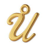9ct Yellow Gold - Cursive Letter Charm
