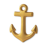 18ct Yellow Gold - Traditional Anchor Charm
