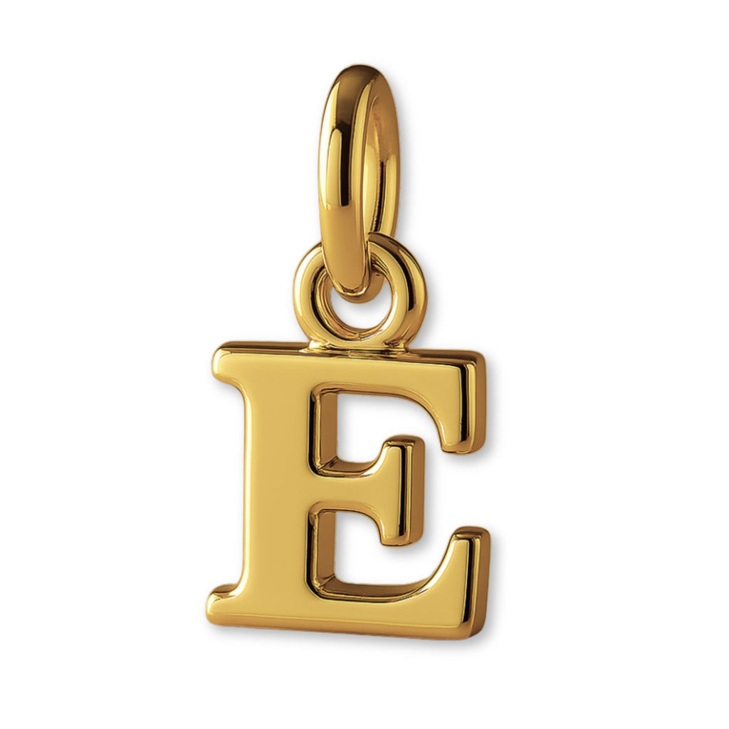 9ct Yellow Gold - Petite Letter Charm