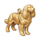 9ct Yellow Gold - Cavalier King Charles Spaniel Dog Charm