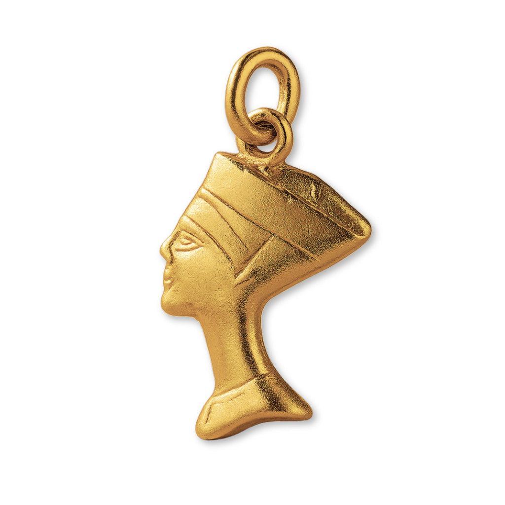 9ct Yellow Gold - Queen Nefertiti Charm