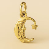 9ct Yellow Gold - Lunar Elder Charm