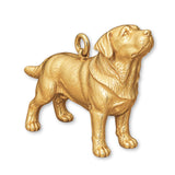 18ct Yellow Gold - Labrador Retriever Dog Charm