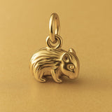 18ct Yellow Gold - Australian Wombat Charm