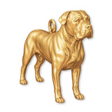 9ct Yellow Gold - Cane Corso Dog Charm