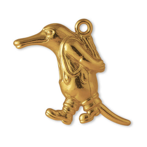 9ct Yellow Gold - Platypus Student Charm