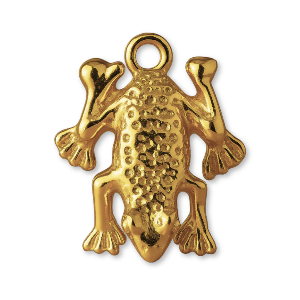 9ct Yellow Gold - Tree Frog Charm