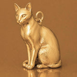 18ct Yellow Gold - Bombay Cat Charm