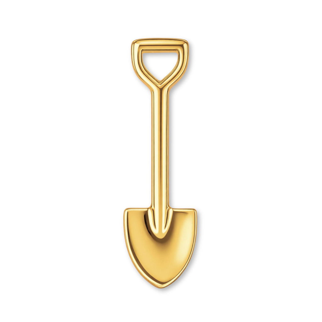 18ct Yellow Gold - Garden Shovel Charm