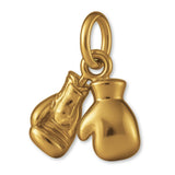 9ct Yellow Gold - Classic Boxing Gloves Charm