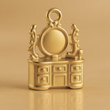 9ct Yellow Gold - Vanity Dresser Charm