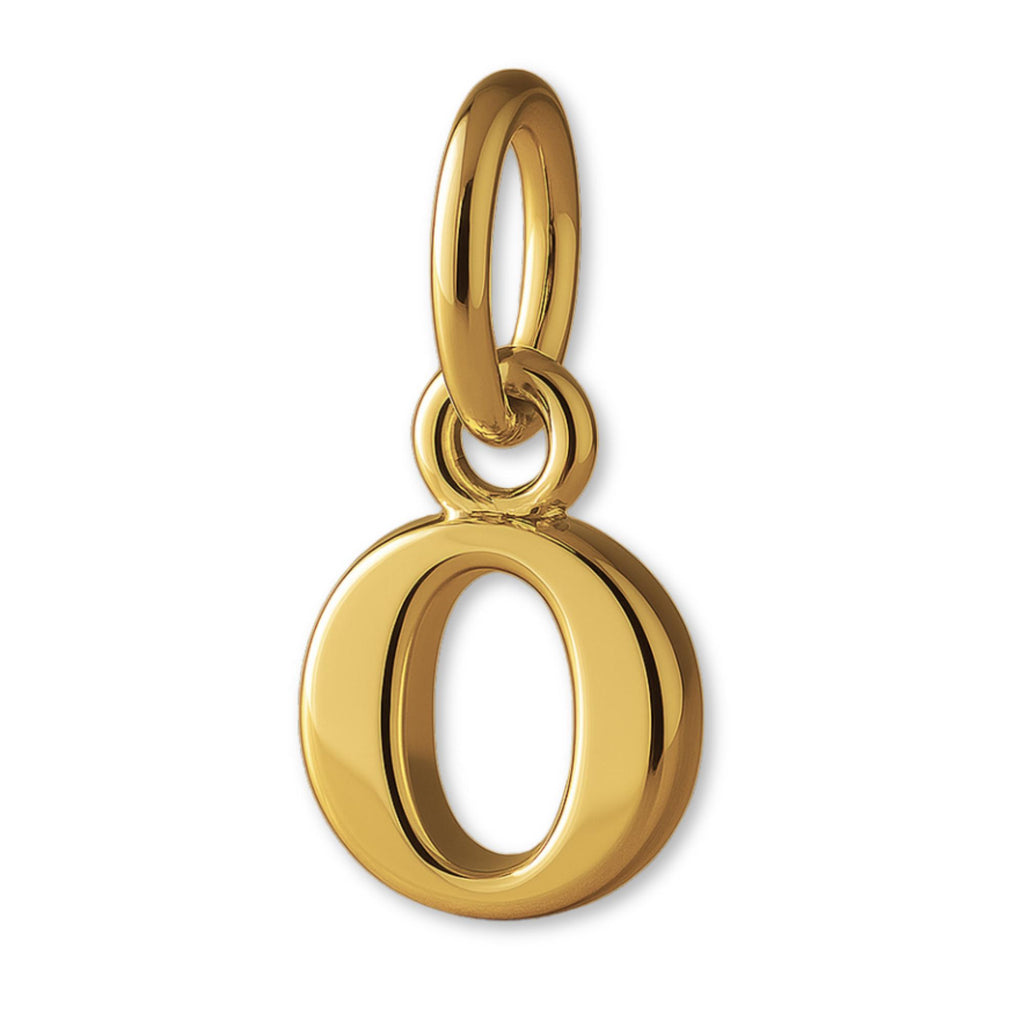 9ct Yellow Gold - Petite Letter Charm