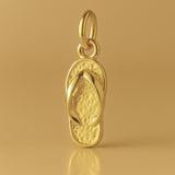 9ct Yellow Gold - Flip Flip Thong Charm