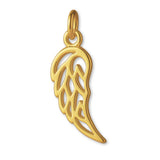 9ct Yellow Gold - Filigree Wing Charm