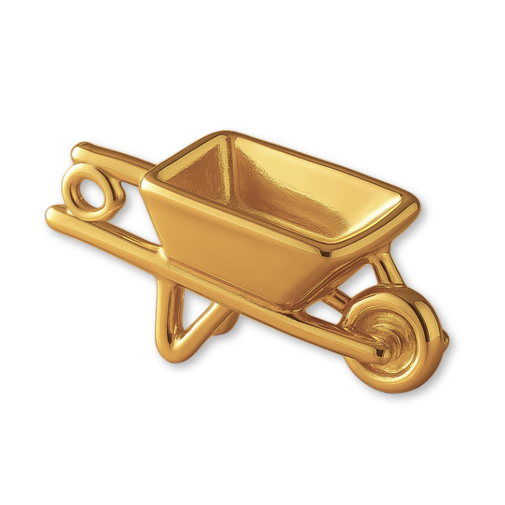 9ct Yellow Gold - Harvest Wheelbarrow Charm