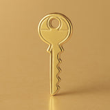 9ct Yellow Gold - Vintage House Key Charm